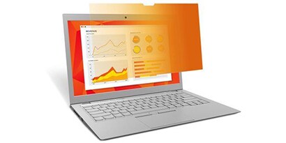 3M 골드 보안 필터 13.3인치 와이드스크린 노트북용
